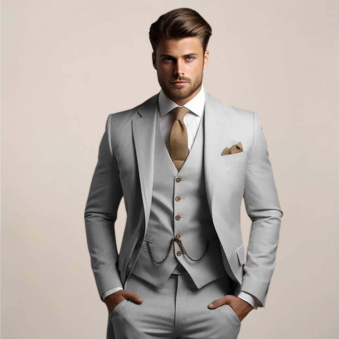 Georg | Spring Formal Three-Piece Suit for Men